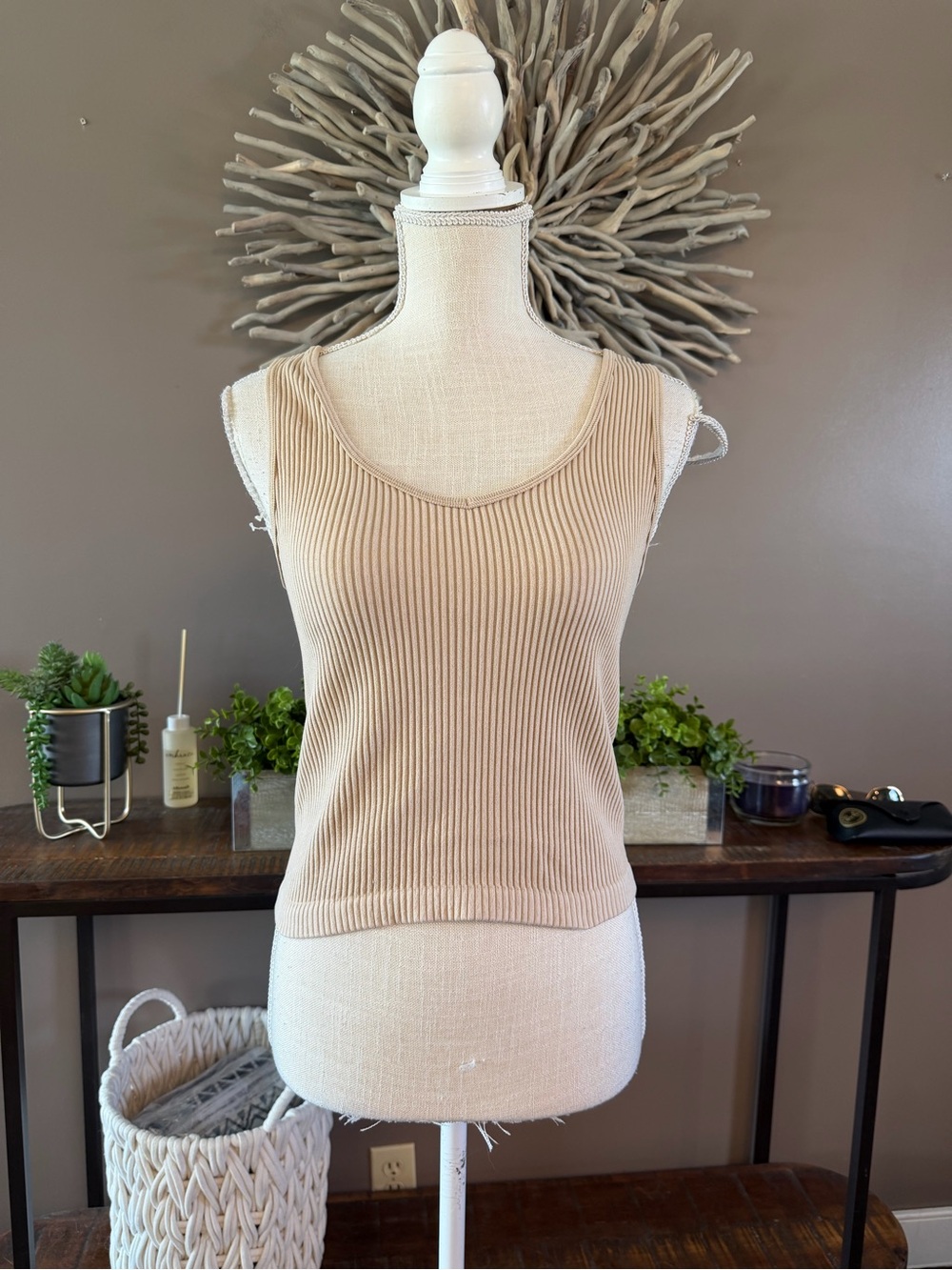 Gypsy Jade Ribbed Tank Top